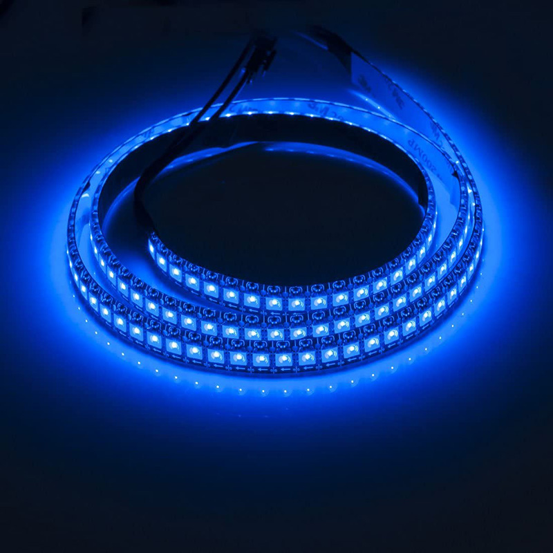 Individually Addressable DC5V HD108 Pixel LED RGB Color Changing LED Strip Lights Individually Addressable DC5V HD108 Pixel LED RGB Color Changing LED Strip Lights